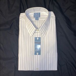 Jos. A. Banks Vertical Striped Dress Shirt